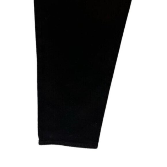 J Brand | Black Jules Straight Leg High Rise Denim Jeans Size 32 - Picture 6 of 11